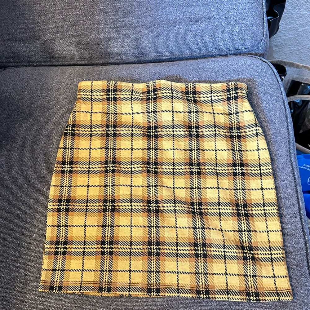 Forever 21 plaid skirt
